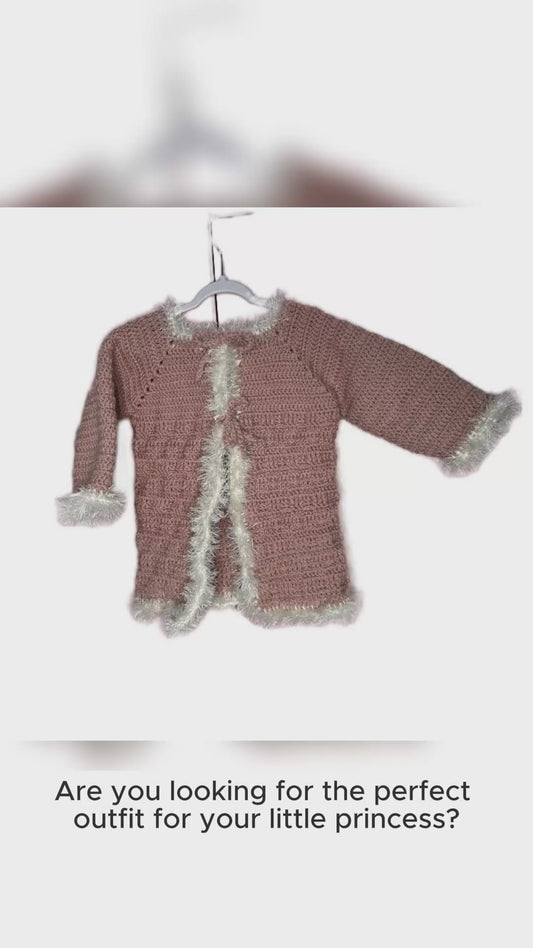 Crochet cardigan for baby
